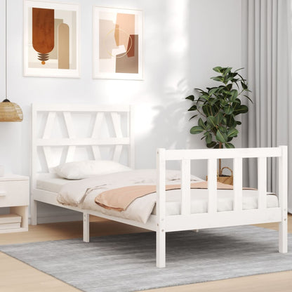 Bed Frame Without Mattress Solid Wood Pine