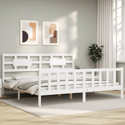 Bed Frame Without Mattress Solid Wood Pine