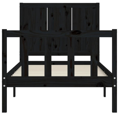 Bed Frame Without Mattress Solid Wood Pine