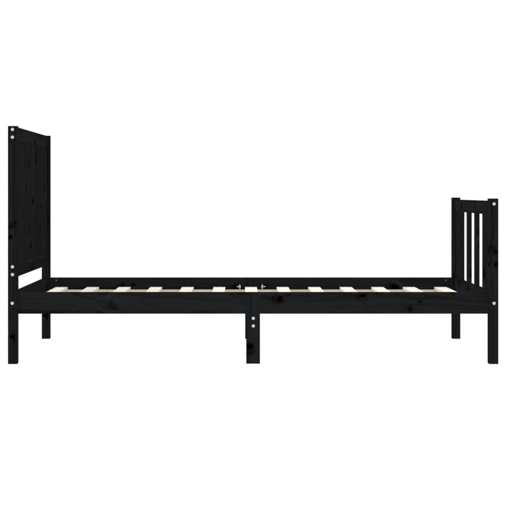 Bed Frame Without Mattress Solid Wood Pine