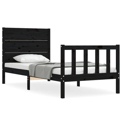 Bed Frame Without Mattress Solid Wood Pine