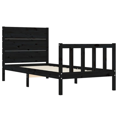 Bed Frame Without Mattress Solid Wood Pine