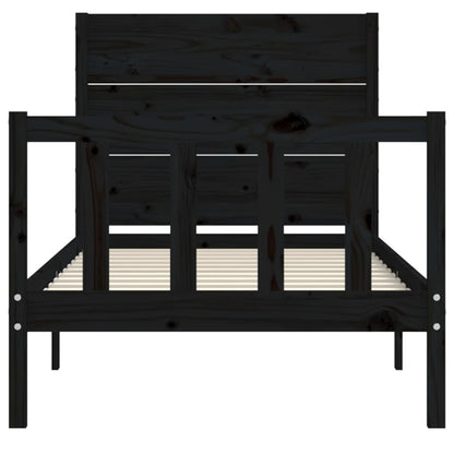 Bed Frame Without Mattress Solid Wood Pine
