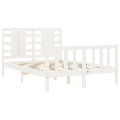 Bed Frame Without Mattress Solid Wood Pine