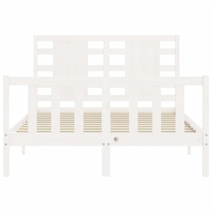 Bed Frame Without Mattress Solid Wood Pine
