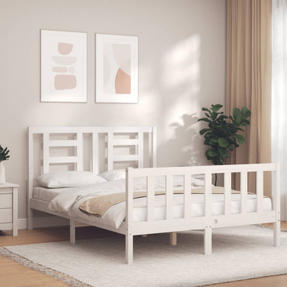 Bed Frame Without Mattress Solid Wood Pine