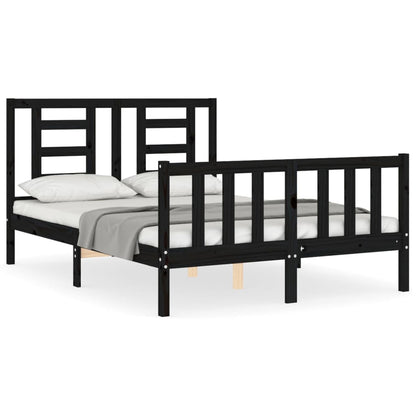 Bed Frame Without Mattress Solid Wood Pine