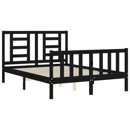 Bed Frame Without Mattress Solid Wood Pine