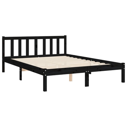 Bed Frame Without Mattress Solid Wood Pine