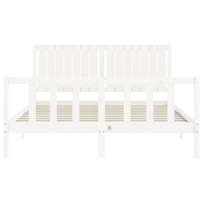 Bed Frame Without Mattress Solid Wood Pine