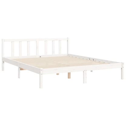 Bed Frame Without Mattress Solid Wood Pine