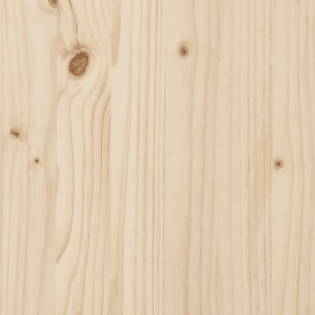 Bed Frame Without Mattress 183X203 Cm King Solid Wood Pine