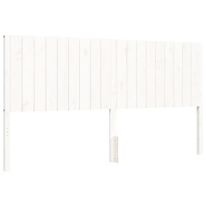 Bed Frame Without Mattress 183X203 Cm King Solid Wood Pine