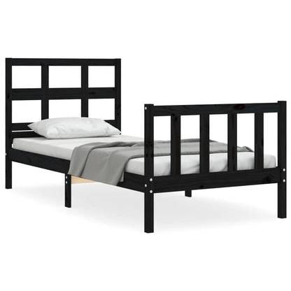 Bed Frame Without Mattress Solid Wood Pine