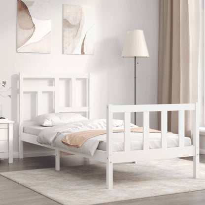 Bed Frame Without Mattress Solid Wood Pine