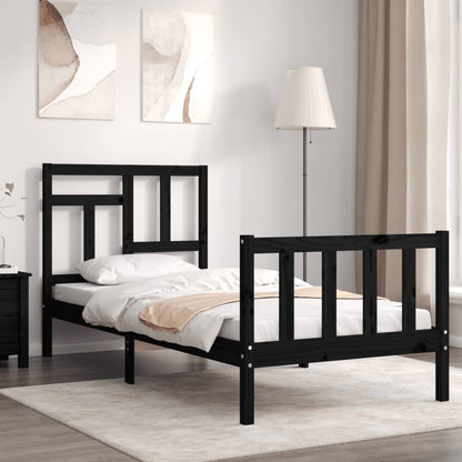 Bed Frame Without Mattress Solid Wood Pine