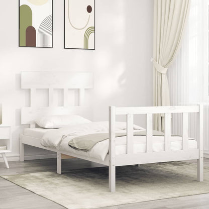 Bed Frame Without Mattress Solid Wood Pine