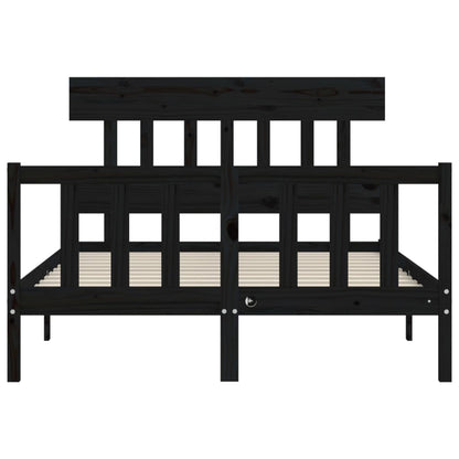 Bed Frame Without Mattress Solid Wood Pine