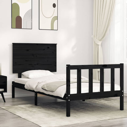 Bed Frame Without Mattress Solid Wood Pine