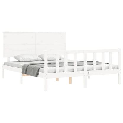 Bed Frame Without Mattress Solid Wood Pine