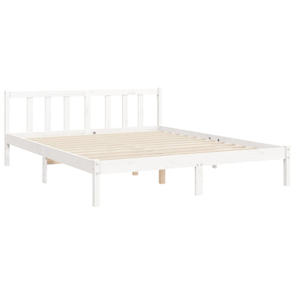 Bed Frame Without Mattress Solid Wood Pine