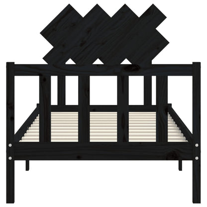 Bed Frame Without Mattress Solid Wood Pine