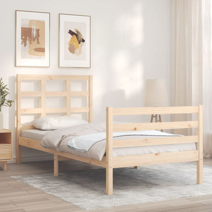 Bed Frame Without Mattress Solid Wood