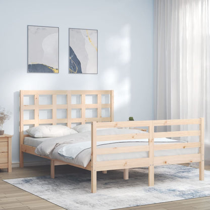 Bed Frame Without Mattress Solid Wood