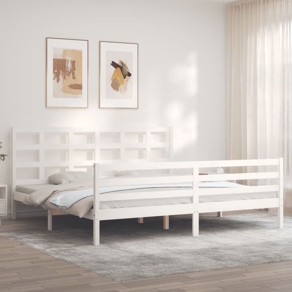 Bed Frame Without Mattress Solid Wood