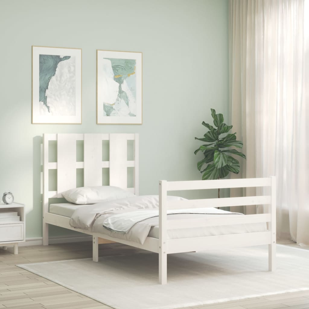 Bed Frame Without Mattress Solid Wood
