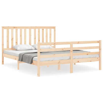 Bed Frame Without Mattress Solid Wood