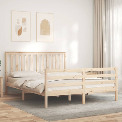 Bed Frame Without Mattress Solid Wood