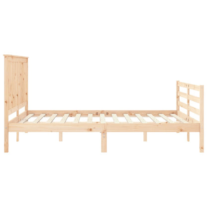 Bed Frame Without Mattress Solid Wood