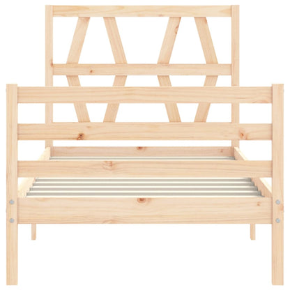 Bed Frame Without Mattress Solid Wood