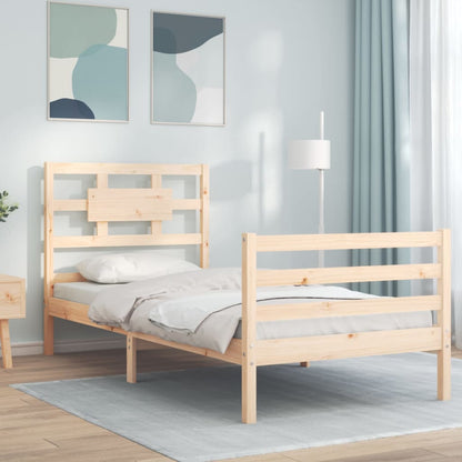 Bed Frame Without Mattress Solid Wood