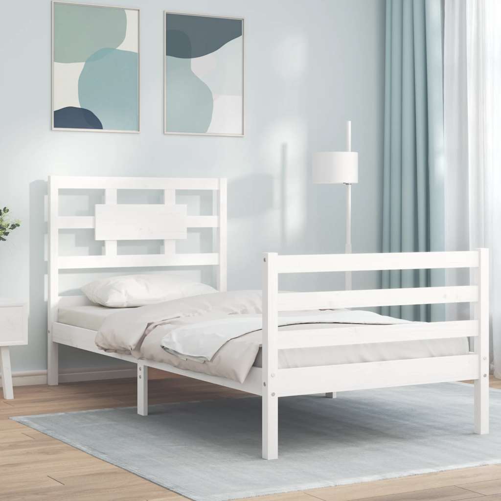 Bed Frame Without Mattress Solid Wood