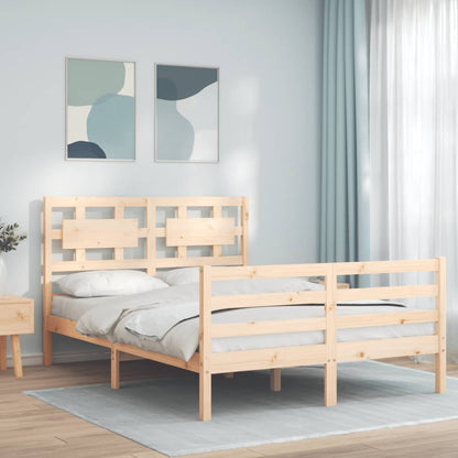 Bed Frame Without Mattress Solid Wood