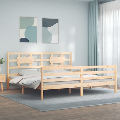 Bed Frame Without Mattress Solid Wood
