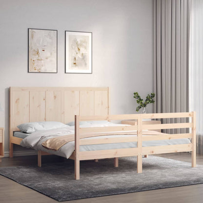 Bed Frame Without Mattress Solid Wood