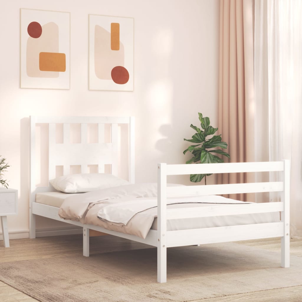Bed Frame Without Mattress Solid Wood