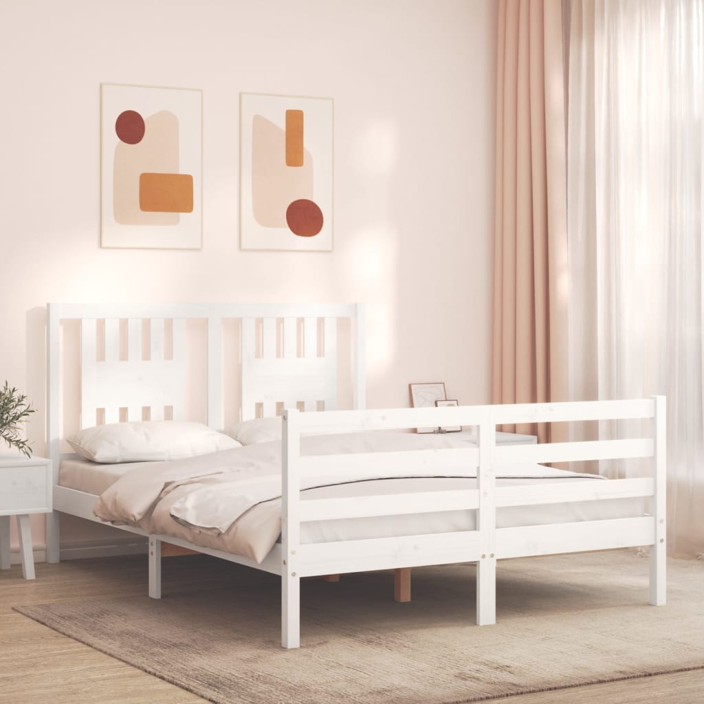 Bed Frame Without Mattress Solid Wood