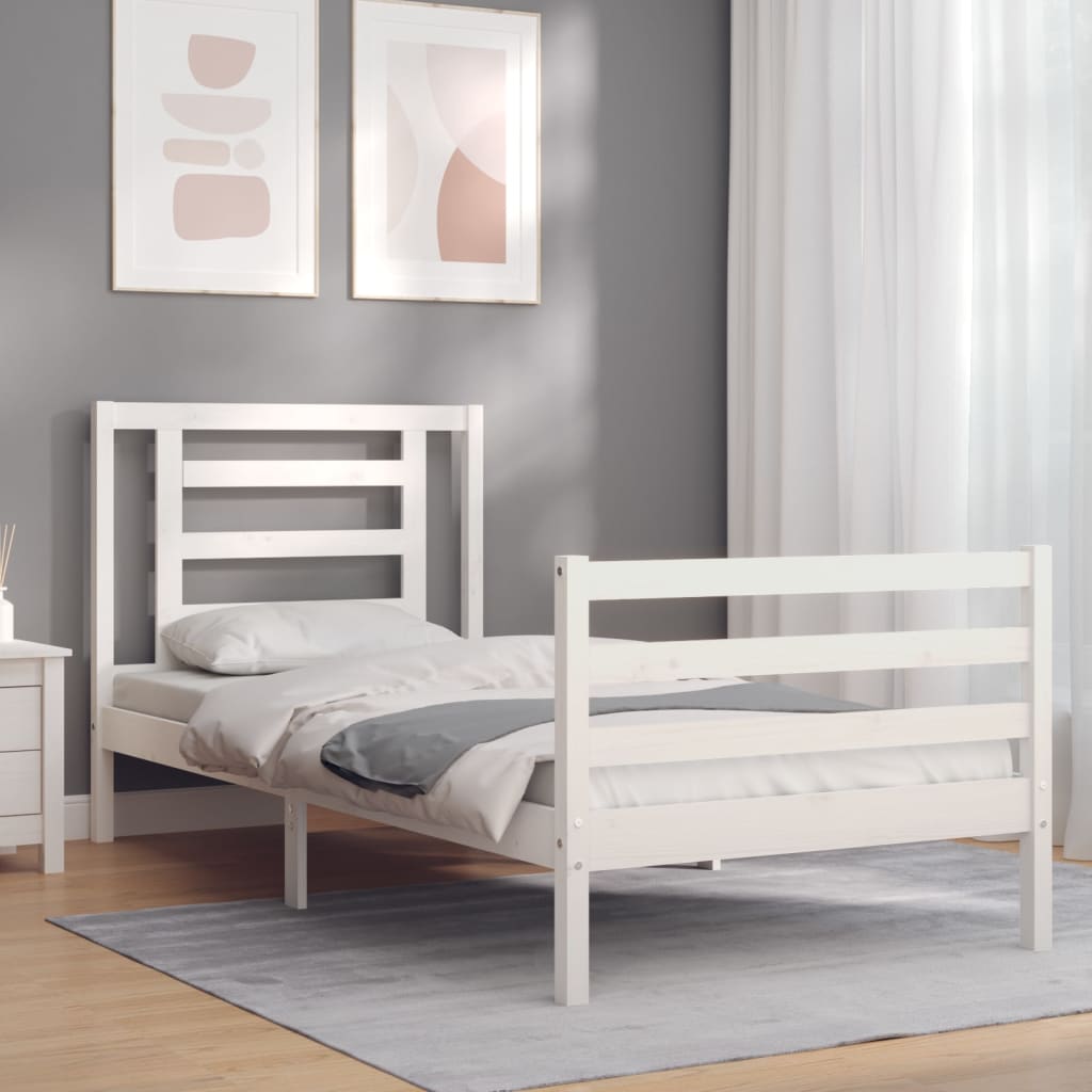 Bed Frame Without Mattress Solid Wood