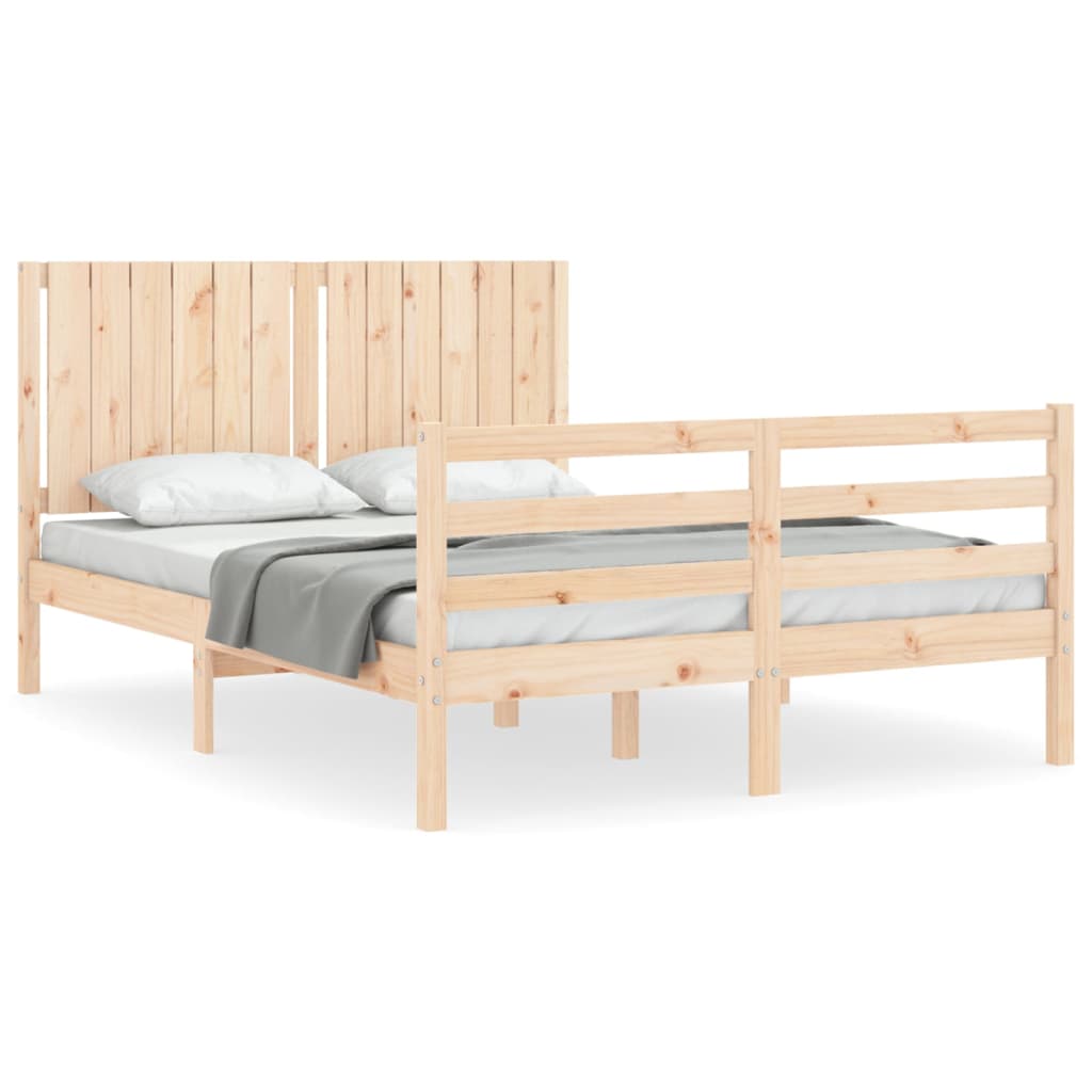 Bed Frame Without Mattress Solid Wood