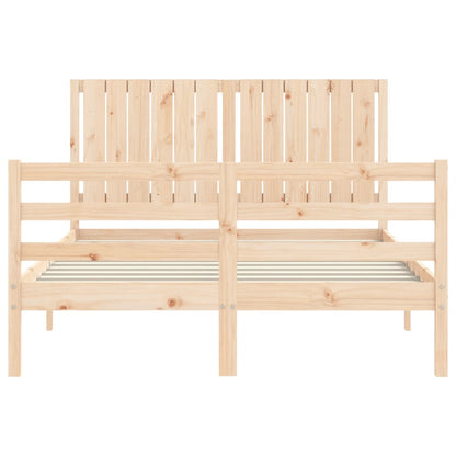 Bed Frame Without Mattress Solid Wood