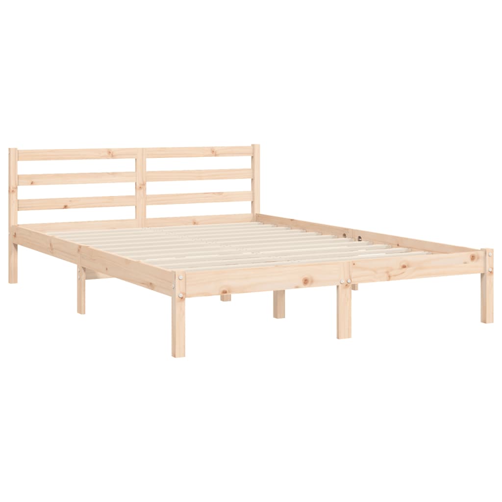 Bed Frame Without Mattress Solid Wood