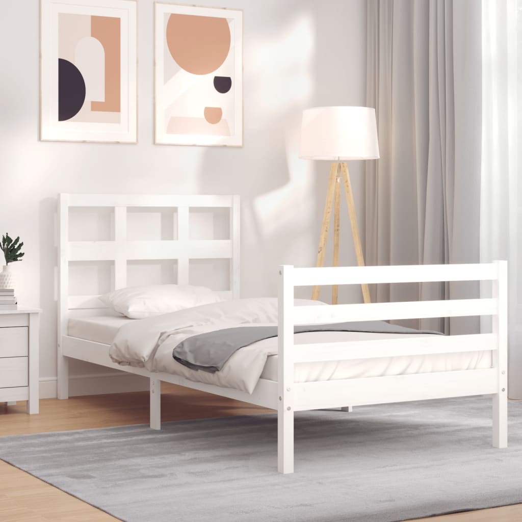 Bed Frame Without Mattress Solid Wood