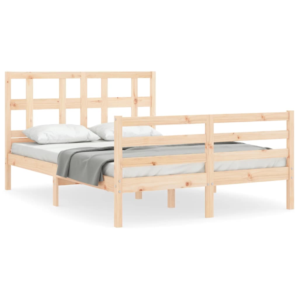 Bed Frame Without Mattress Solid Wood