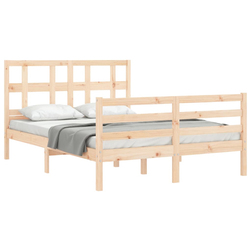 Bed Frame Without Mattress Solid Wood
