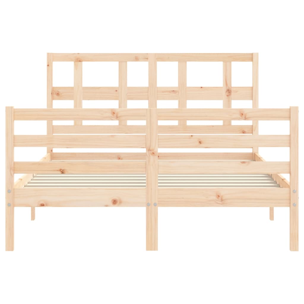 Bed Frame Without Mattress Solid Wood