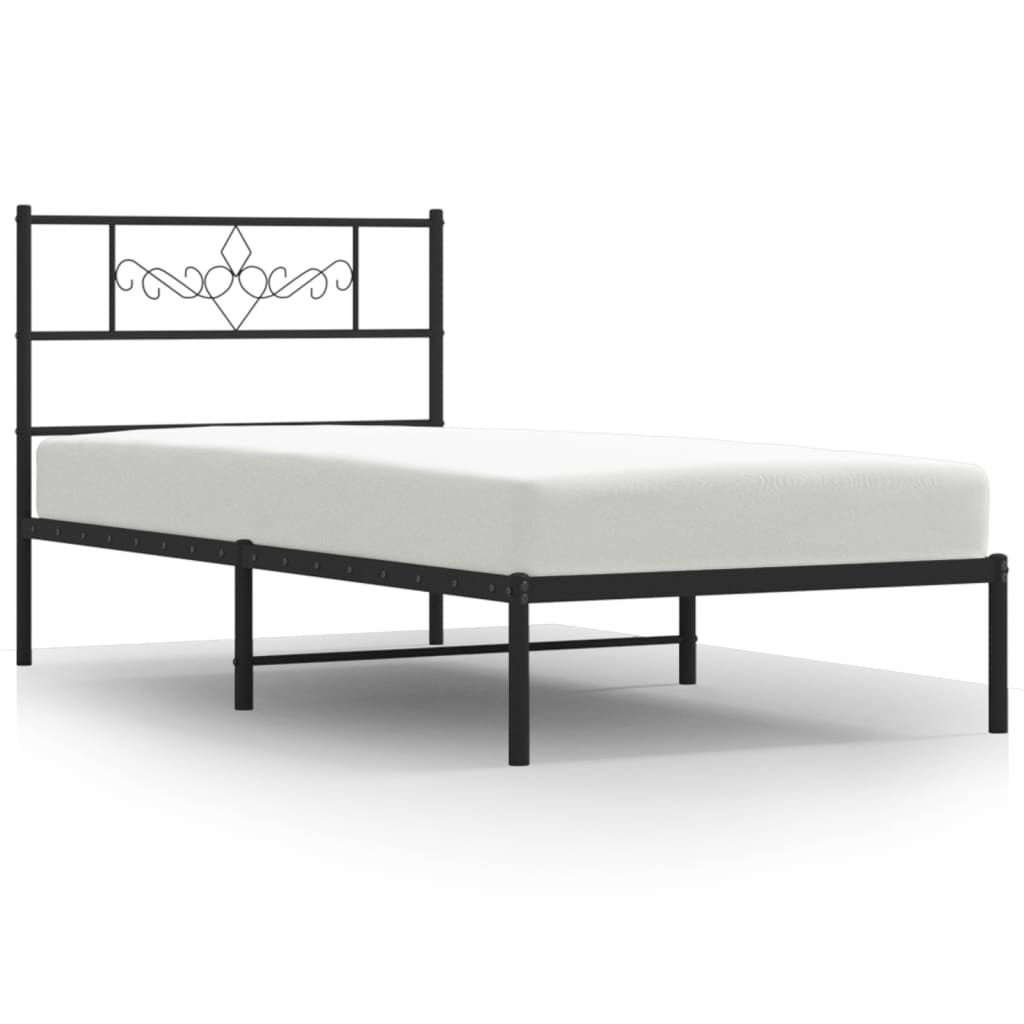 Metal Bed Frame Without Mattress